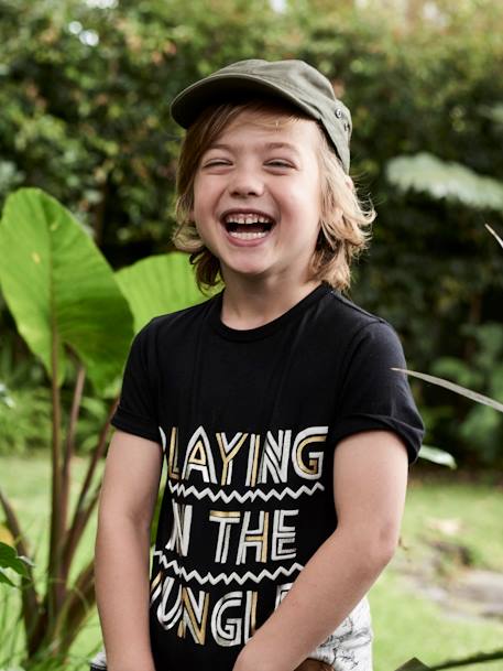 Casquette baroudeur garçon KAKI - vertbaudet enfant 