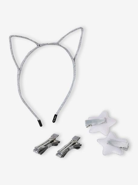 Set of Hair Accessories silver - vertbaudet enfant 