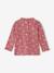Printed long-sleeved baby t-shirt marl beige+old rose - vertbaudet enfant 