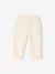 Pantalon bébé en twill écru - vertbaudet enfant 