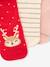 Pack of 3 Pairs of Christmas Socks for Babies rosy - vertbaudet enfant 