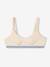 Pack of 3 Plain Bras for Girls, Jonen ecru - vertbaudet enfant 