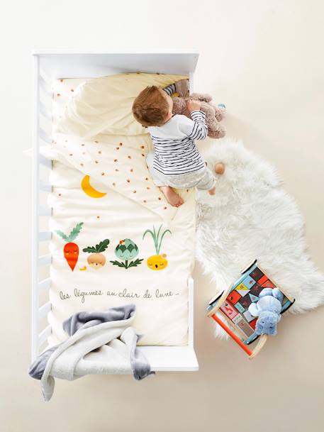 Tapis fausse fourrure BLANC - vertbaudet enfant 