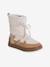 Synthetic Fur-Lined Trainers for Girls camel - vertbaudet enfant 