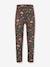 Rainbow thermal leggings for girls HAPPY GIRLS anthracite+navy blue - vertbaudet enfant 