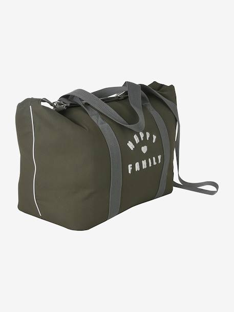 Sac à langer week-end MALAGA grey green+kaki+MARINE GRISE+sauge - vertbaudet enfant 