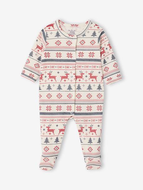 Christmas Sleepsuit for Newborns, Family Capsule Collection night blue - vertbaudet enfant 