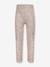 HAPPY GIRLS girls' heart print thermal leggings marl grey+rosy - vertbaudet enfant 