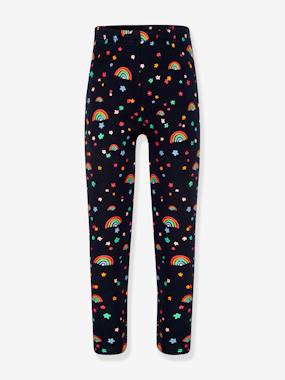 -Leggings thermiques Happy Girls filles arc-en-ciel