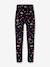 Rainbow thermal leggings for girls HAPPY GIRLS anthracite+navy blue - vertbaudet enfant 
