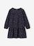 Dress with Shiny Star Print for Girls anthracite - vertbaudet enfant 