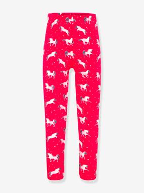 Girls-HAPPY GIRLS girls' thermal leggings with horses