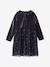 Girl's Christmas velvet dress with starry tulle anthracite - vertbaudet enfant 