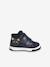 Synthetic-Lined Trainers with Hook-&-Loop Fasteners for Boys navy blue - vertbaudet enfant 