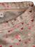 HAPPY GIRLS girls' heart print thermal leggings marl grey+rosy - vertbaudet enfant 