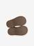Zipped Leather Boots for Girls camel - vertbaudet enfant 