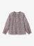 Blouse for Girls in Liberty Meadow Fabric, CYRILLUS rose - vertbaudet enfant 