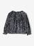 Girls' sequinned Christmas blouse silver - vertbaudet enfant 