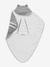 Throw with Hood for Babies, in Microfibre, Polar Fleece Lining Grey - vertbaudet enfant 