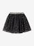 Jupe fille noël tulle étoilé anthracite - vertbaudet enfant 