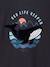 T-shirt garçon imprimé devant anthracite+écru - vertbaudet enfant 