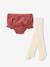 Set for Newborns: Bloomer Shorts + Tights tomato red - vertbaudet enfant 