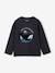 T-shirt garçon imprimé devant anthracite+écru - vertbaudet enfant 