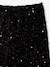 Wide-Leg Christmas Trousers with Sequins for Girls black - vertbaudet enfant 