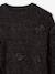 Girl's Christmas cable knit jumper with bows anthracite - vertbaudet enfant 