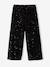 Wide-Leg Christmas Trousers with Sequins for Girls black - vertbaudet enfant 