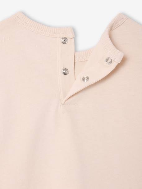 Long-sleeved t-shirt with mouse print for babies vanilla - vertbaudet enfant 