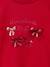 Tee-shirt fille noël noeud et détails glitter manches longues rouge - vertbaudet enfant 