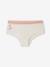 Pack of 5 Shorties for Girls BLUE LIGHT ALL OVER PRINTED - vertbaudet enfant 
