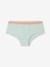 Pack of 5 Shorties for Girls BLUE LIGHT ALL OVER PRINTED - vertbaudet enfant 