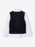 Christmas Shirt & Waistcoat Set for Boys black - vertbaudet enfant 