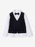 Ensemble garçon chemise et gilet noël noir - vertbaudet enfant 