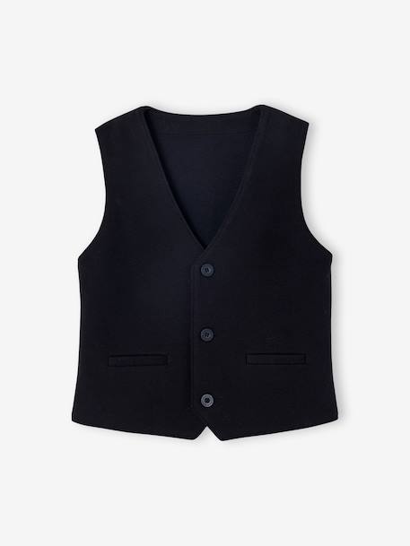 Christmas Shirt & Waistcoat Set for Boys black - vertbaudet enfant 