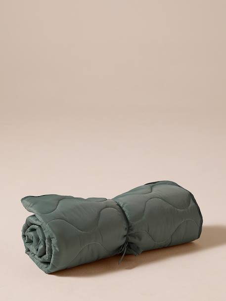 Roll-up travel blanket for pets FAMILY green - vertbaudet enfant 