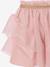 Tulle Petticoat & Frilled T-Shirt Christmas Set for Girls rosy - vertbaudet enfant 