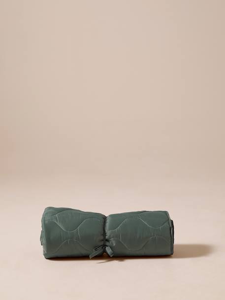 Roll-up travel blanket for pets FAMILY green - vertbaudet enfant 