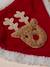 Bandana collar + Christmas beanie for dog FAMILY red - vertbaudet enfant 