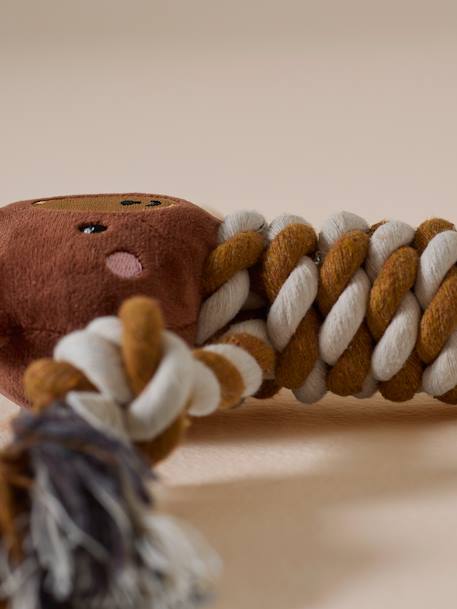 Jouet à mordiller en corde pour chien marron - vertbaudet enfant 
