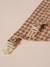 Checkered bandana collar for dogs FAMILY chequered brown - vertbaudet enfant 