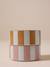 Ceramic Dog Bowl, FAMILY camel+printed white+striped pink - vertbaudet enfant 