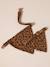 Dog bandana collar FAMILY printed brown - vertbaudet enfant 