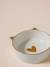 Set of 2 Ceramic Cat Bowls, FAMILY ecru+printed white - vertbaudet enfant 