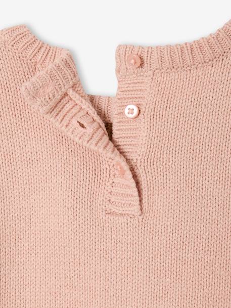 Christmas Gingerbread Jumper for Girls rosy - vertbaudet enfant 