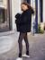 Sweat zippé en sherpa évolutif avec protège bébé écru+noir - vertbaudet enfant 