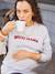 Ensemble sweat 'bisou mama' et legging grossesse et postpartum gris chiné - vertbaudet enfant 