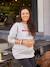 'Bisou Mama' Sweatshirt & Leggings Set for Maternity & Nursing, ENVIE DE FRAISE marl grey - vertbaudet enfant 